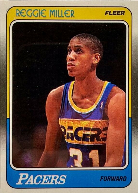 Reggie Miller 1988 Fleer #57 Base Rookie PSA 10