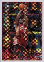 2003-04 Lebron James Topps Chrome Refractor RC Rookie #111 BGS 9.5