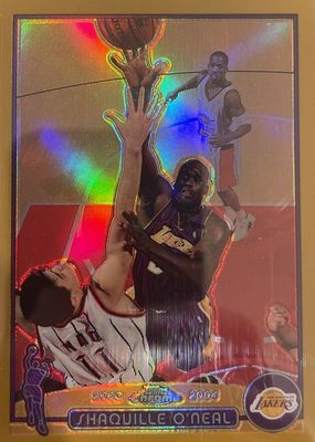 2003 Topps Chrome #34 Gold Refractor /99