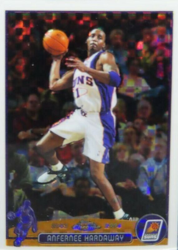 Anfernee Hardaway 2003 Topps Chrome #22 X-Fractor /220 RAW