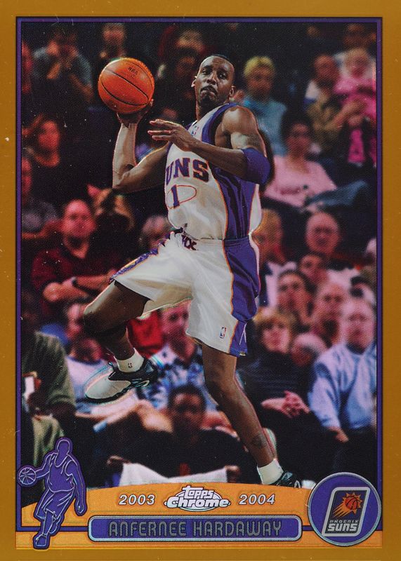 Anfernee Hardaway 2003 Topps Chrome #22 Gold Refractor /99 PSA 10