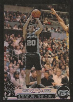 2003 Topps Chrome #95 Black Refractor /500