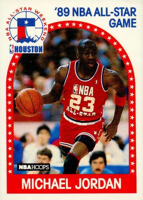 Michael Jordan 1990 Hoops #5 All-Star Price Guide - Sports Card 