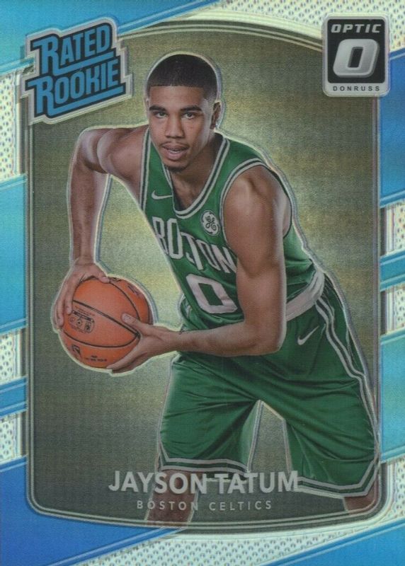 Jayson Tatum 2017 Optic #198 Holo Rookie BGS 9.5