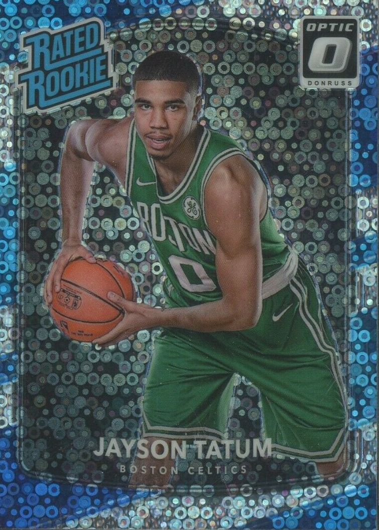 Jayson Tatum 2017 Optic #198 Fast Break Price Guide - Sports Card 