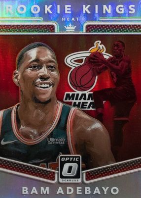 【615】 NBA カード Bam Adebayo RC optic 99シリ Bam Adebayo 2017 Optic #187 Shock Price Guide - Sports Card