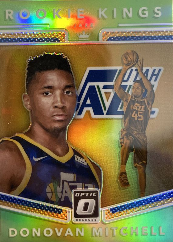 Donovan Mitchell 2017 Optic Rookie Kings - Lime /149 Price Guide ...