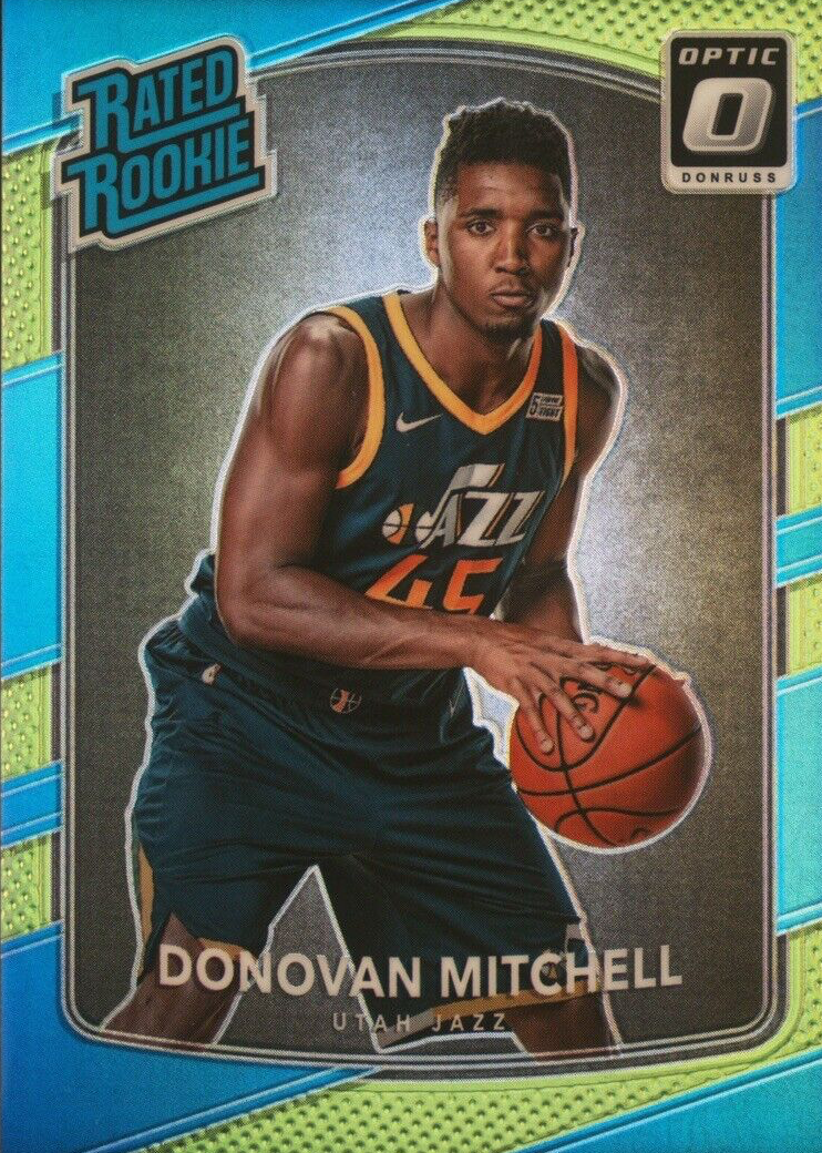 Donovan Mitchell 2017 Optic #188 Lime Green /175 Price Guide