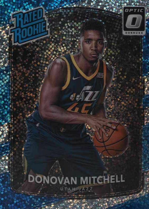 Donovan Mitchell 2017 Optic White Sparkle /(SSP) Price Guide - Sports ...