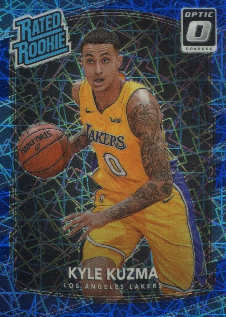 Kyle Kuzma 2017 Optic #174 Blue Velocity Price Guide - Sports Card