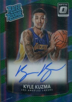 大学生 割引 Day Next #27 Donruss 2017 Kuzma Kyle Autographs Guide Price その他