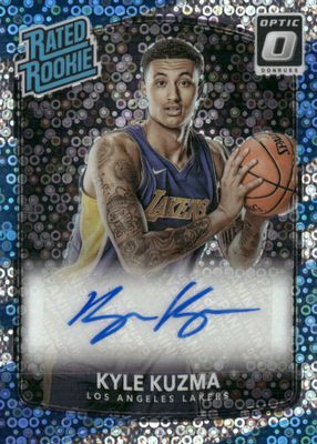 【RC】donruss／next day auto kuzma クーズマサイン 2017-18 Panini Donruss Optic - Rated Rookie Kyle Kuzma #174