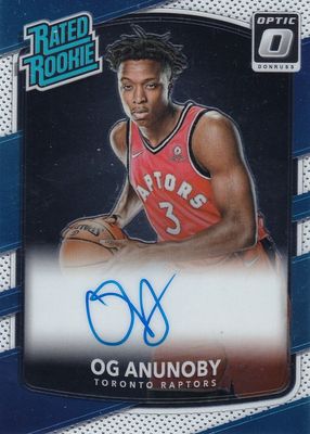 nbaカード OG anunoby next day autograph RC OG ANUNOBY 17-18 Panini Prizm AUTO AUTOGRAPH RC ROOKIE