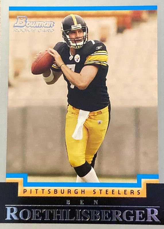 Ben Roethlisberger 2004 Bowman #114 Base Rookie RAW