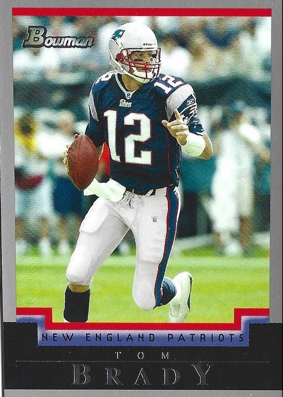 Tom Brady 2004 Bowman #106 Base PSA 9