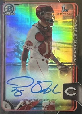 2015 Bowman Draft #BCA-TS Chrome DP Auto - Asia Exclusive Black Refractor /35 (1st)