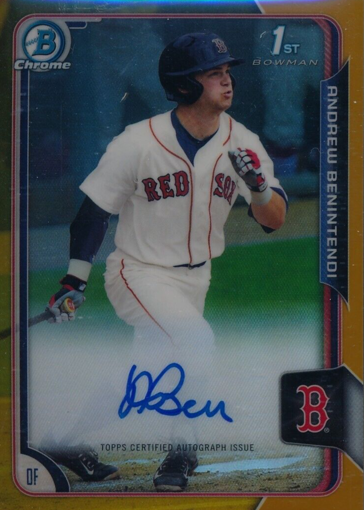 Andrew Benintendi Baseball Cards Price Guide - Sports Card Investor