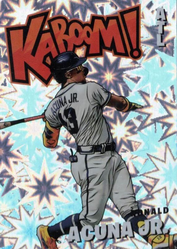 Ronald Acuna Jr. 2022 Absolute #K-RA Kaboom! /(SSP) RAW