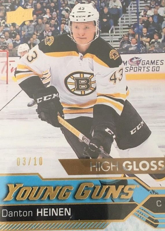 2016 Upper Deck #209 Young Guns - UD High Gloss /10