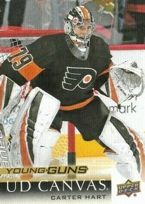 2018 Upper Deck #C218 Young Guns Canvas