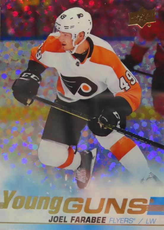 Joel Farabee 2019 Upper Deck #491 Young Guns - Speckled