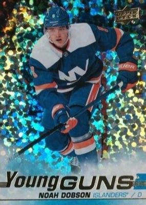 2019 Upper Deck #481 Young Guns - Speckled Rainbow Foil