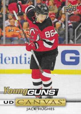 2019 Upper Deck #C239 Young Guns Canvas