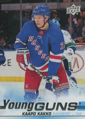 2019 Upper Deck #499 Young Guns Base
