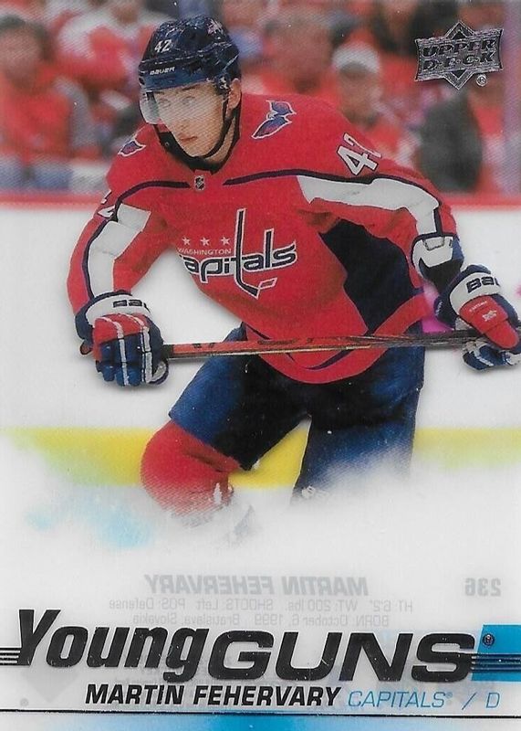 2019 Upper Deck #236 Young Guns - Clear Cut