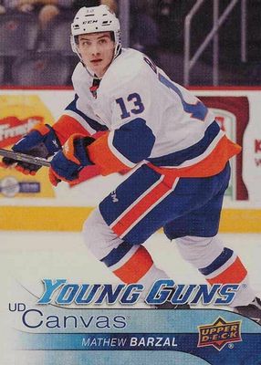 2016 Upper Deck #C107 Young Guns Canvas