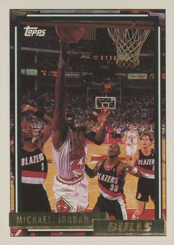 Michael jordan topps on sale 1991 92 highlight