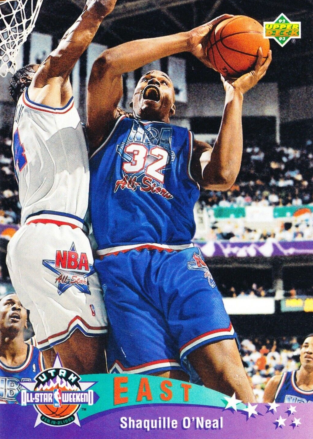 Shaquille O'Neal 1992 Upper Deck #424 All-Star Price Guide