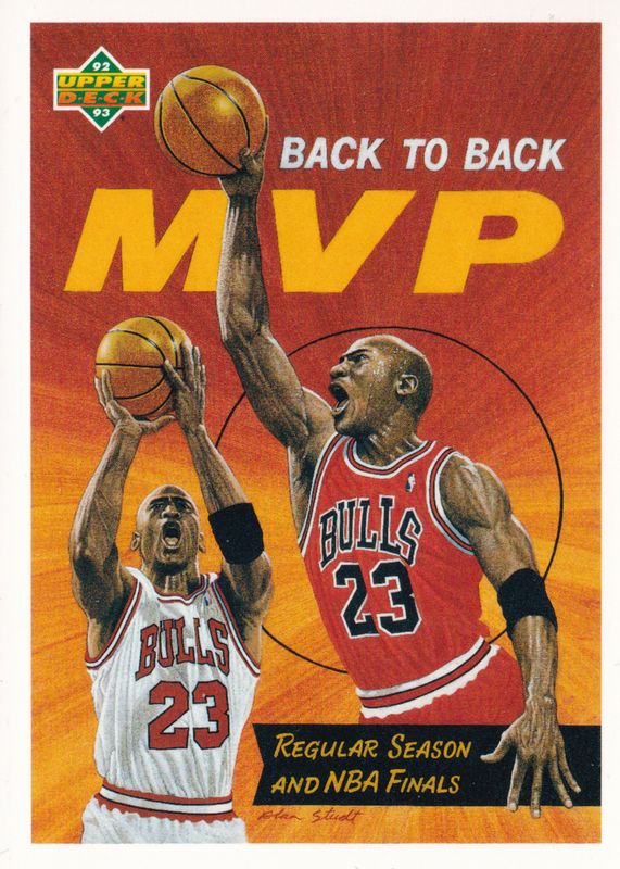 Michael Jordan 1992 Upper Deck #67 MVP SGC 9.5