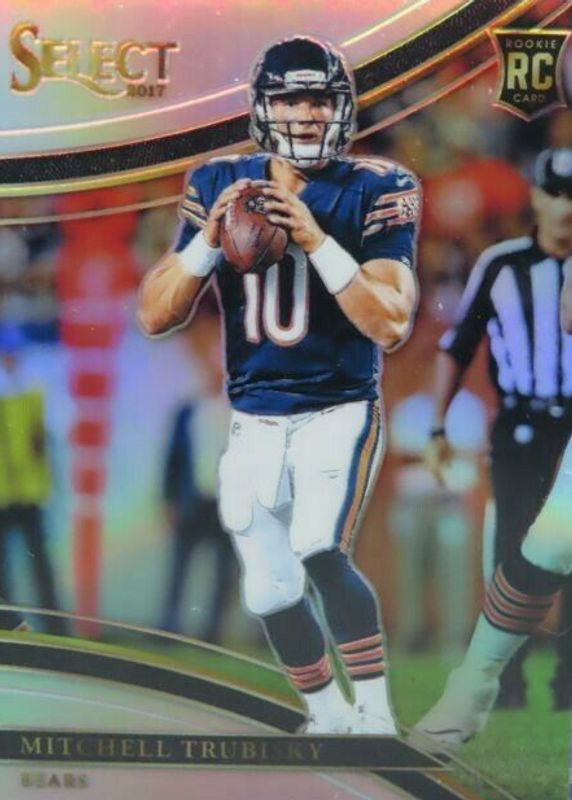 Mitchell Trubisky 2017 Select #253 Field Level Silver Rookie SGC 9.5