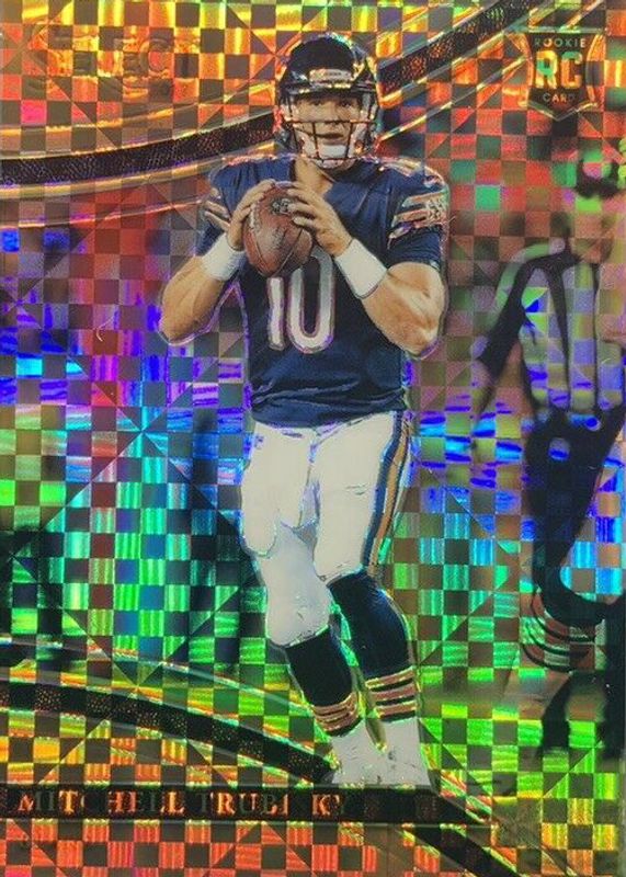 Mitchell Trubisky 2017 Select #253 Field Level Copper /75 Rookie PSA 10