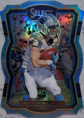 2017 Select #155 Premier Level Light Blue Die-Cut /99