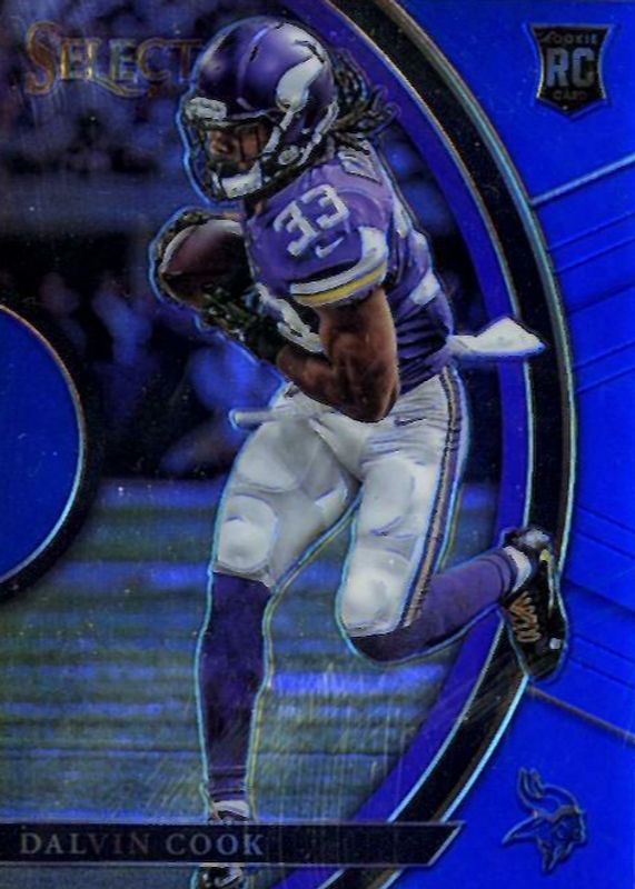 Dalvin Cook 2017 Select #51 Concourse Blue /149 Rookie PSA 10