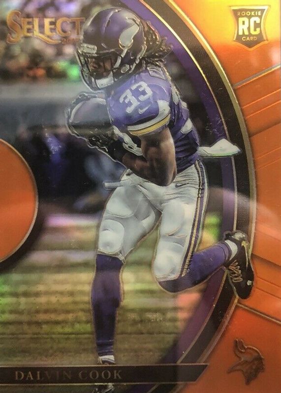 Dalvin Cook 2017 Select #51 Concourse Orange /49 Rookie SGC 9.5