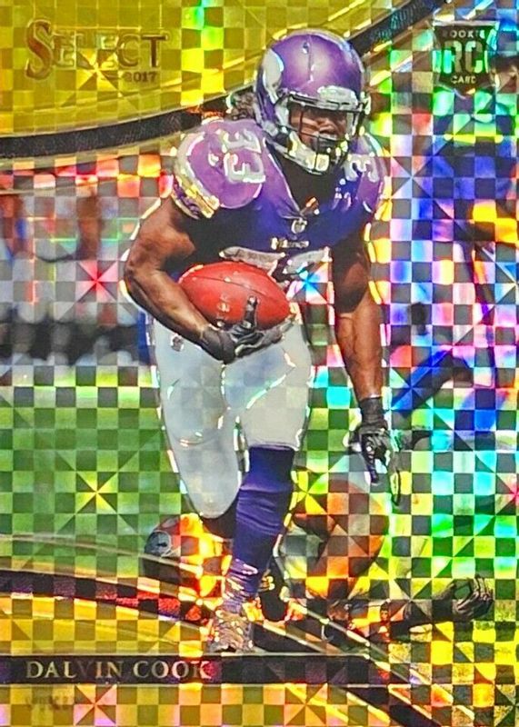 Dalvin Cook 2017 Select #279 Field Level Gold /10 Rookie RAW