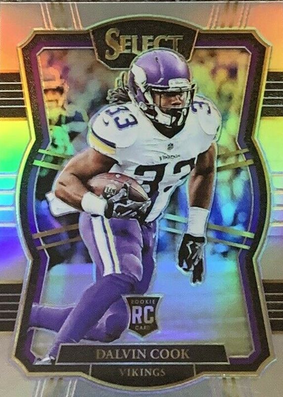 Dalvin Cook 2017 Select Premier Level Silver Rookie RAW