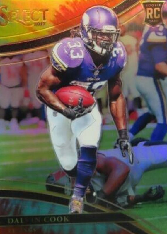 Dalvin Cook 2017 Select #279 Field Level Tie-Dye /25 Rookie SGC 10