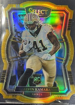 2017 Select #167 Premier Level Gold Die-Cut /10