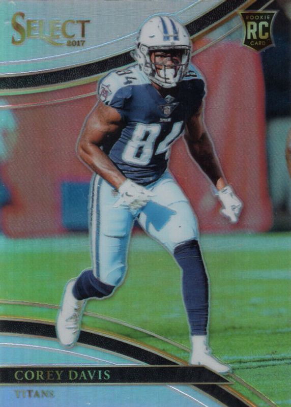 Corey Davis 2017 Select #265 Field Level Silver Rookie RAW