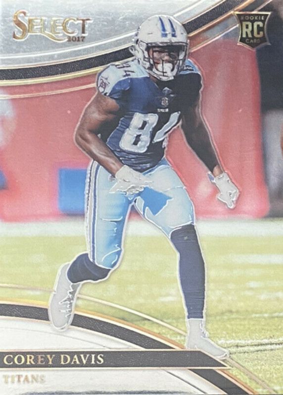 Corey Davis 2017 Select #265 Field Level Rookie RAW