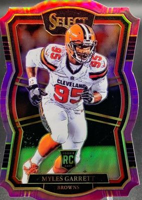 2017 Select #105 Premier Level Purple Die-Cut /75