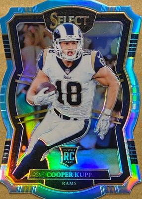 2017 Select #170 Premier Level Light Blue Die-Cut /99