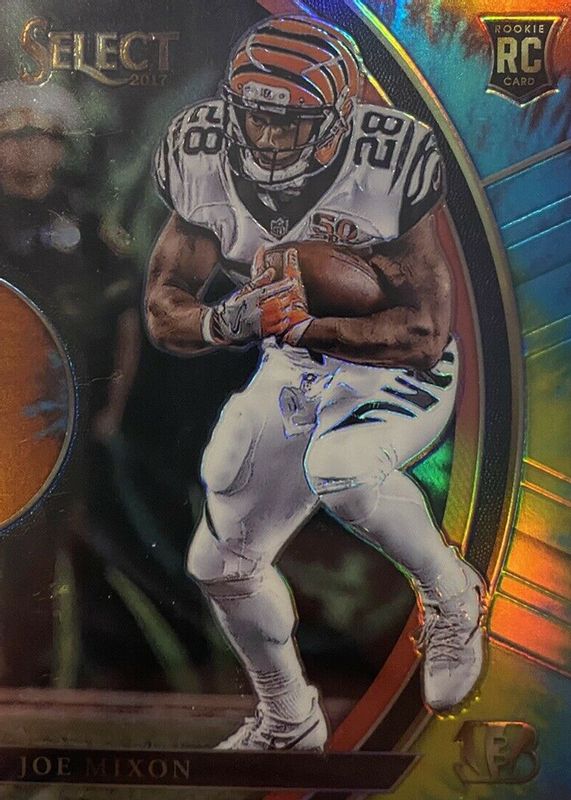 Joe Mixon 2017 Select #32 Concourse Tie-Dye /25 Rookie RAW