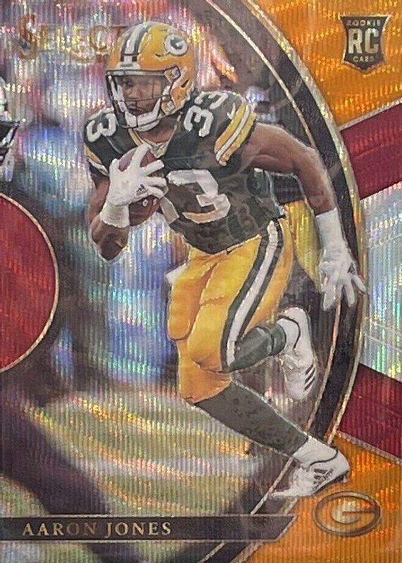 Aaron Jones 2017 Select #5 Concourse Tri-Color /199 Rookie BGS 10 PRISTINE