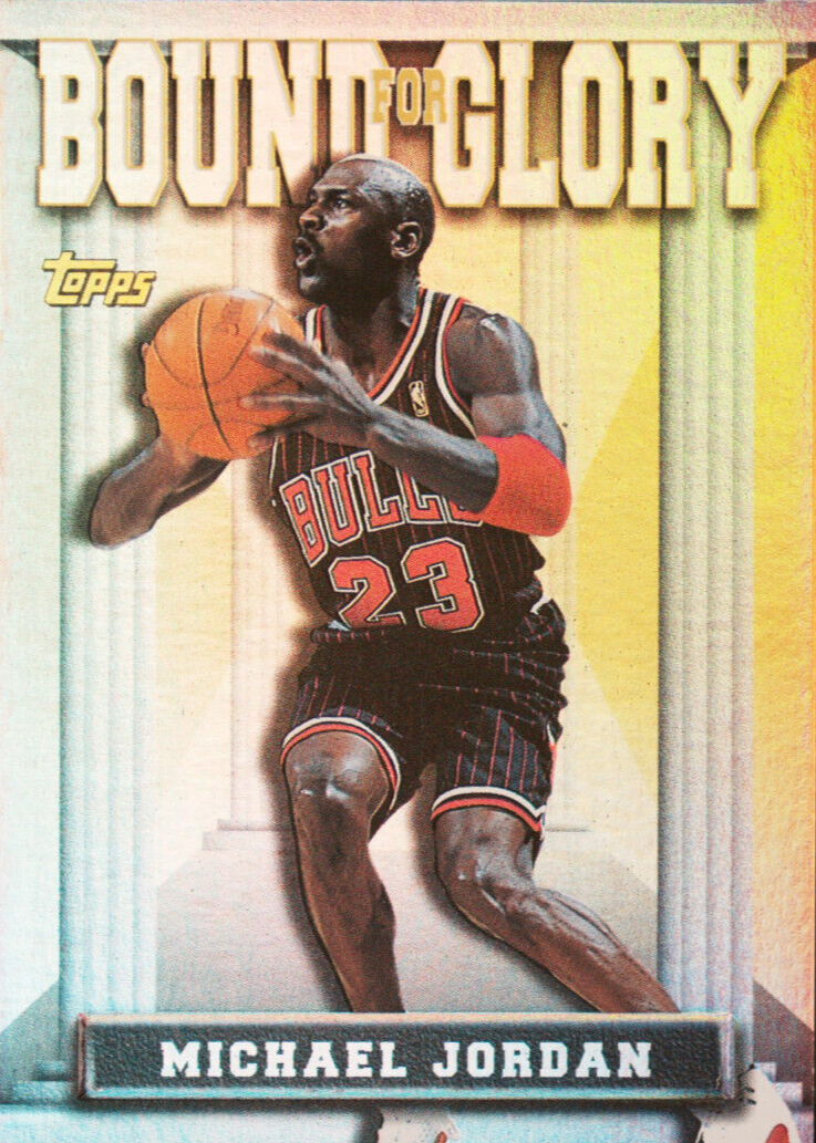 Michael Jordan 1997 Topps #BG10 Bound for Glory Price Guide