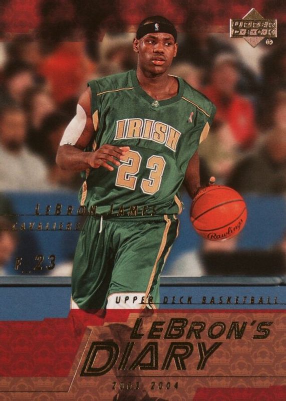 LeBron James 2003 Upper Deck #LJ2 LeBron's Diary Price Guide 